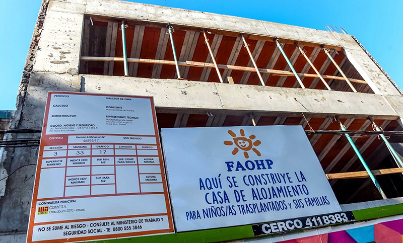 Cena Solidaria para la construcción  de  una nueva casa para el cuidado de niños y niñas en tratamiento oncológico.